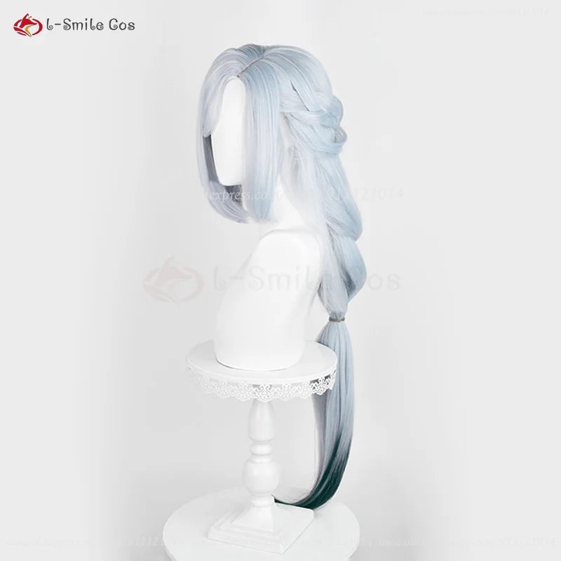Lantern Rite Cosplay Perücke Bamboo Rain Xingqiu / Twilight Blossom Ganyu / Shenhe – Hitzebeständiges Kunsthaar 6