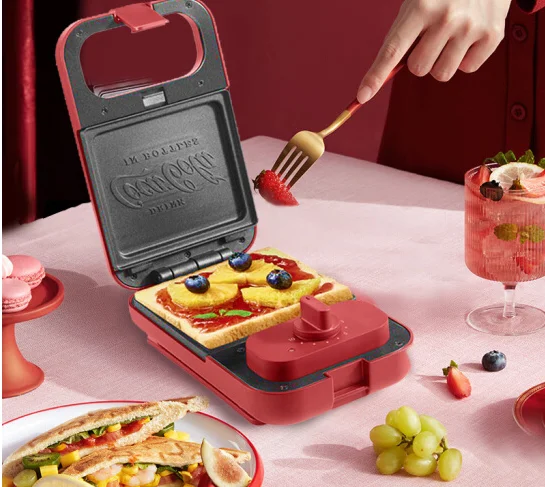 Sandwich machine mini household multifunctional breakfast waffle machine light electromechanical cake
