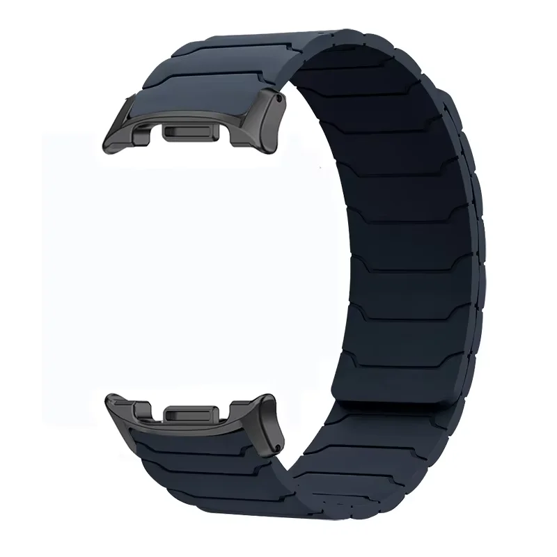 Magnetic Silicone Sports Watch Strap - Universal Fit, Sleek & Durable Bracelet Design