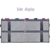 Under Bed Quilt Storage Bag with Cover Foldable Design for Bedding and Toys Storage Multipurpose Durable Fabric Space-Saving 6