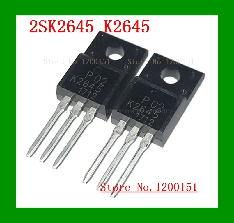 

2SK2645 K2645 600V 9A 1,2 TO-220F
