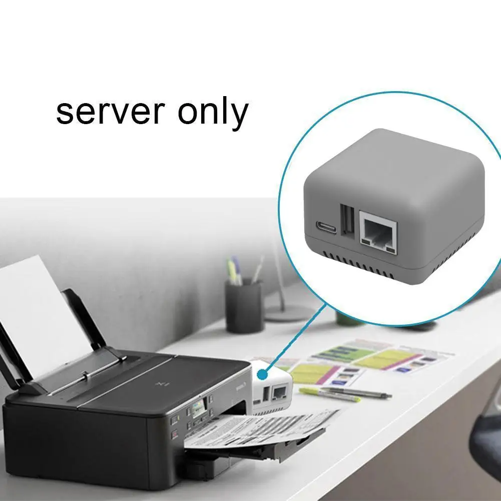Mini Np330 Network USB 2.0 Print Server Network Version/WiFi version/Bluetooth version/WiFi Cloud Version