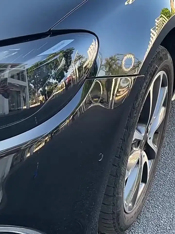 2 stuks autokoplamp beschermfolie voor Lynk & Co 01,autokoplamp tint beschermfolie bescherming vinyl TPU sticker,blackened