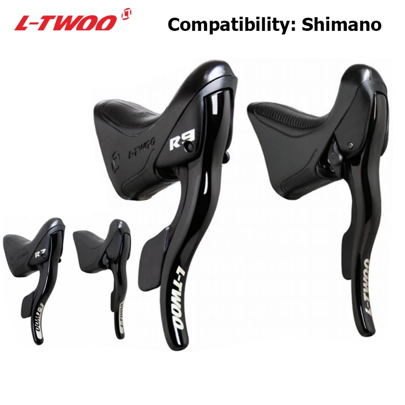 

LTWOO RX 2X12/R9 2x11/R7 2x10/R5 2x9/R3 2x8/R2 2x7 Speed Road Bike Bicycle Shifter Lever Brake Compatible For Shimano Derailleur