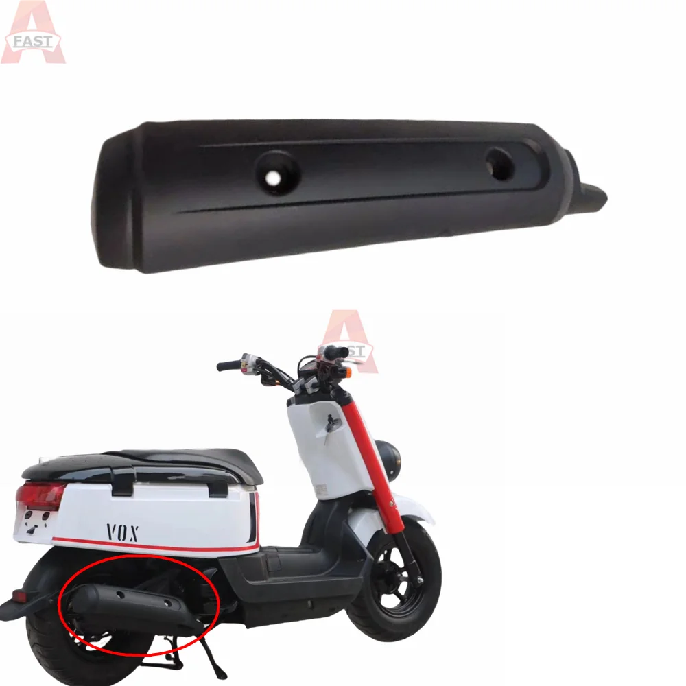 Copertura Del Silenziatore Del Coperchio Dell'Isolamento Del Tubo Di Scarico Del Motociclo Per Scooter Yamaha Vox50 Vox 50 50Cc
