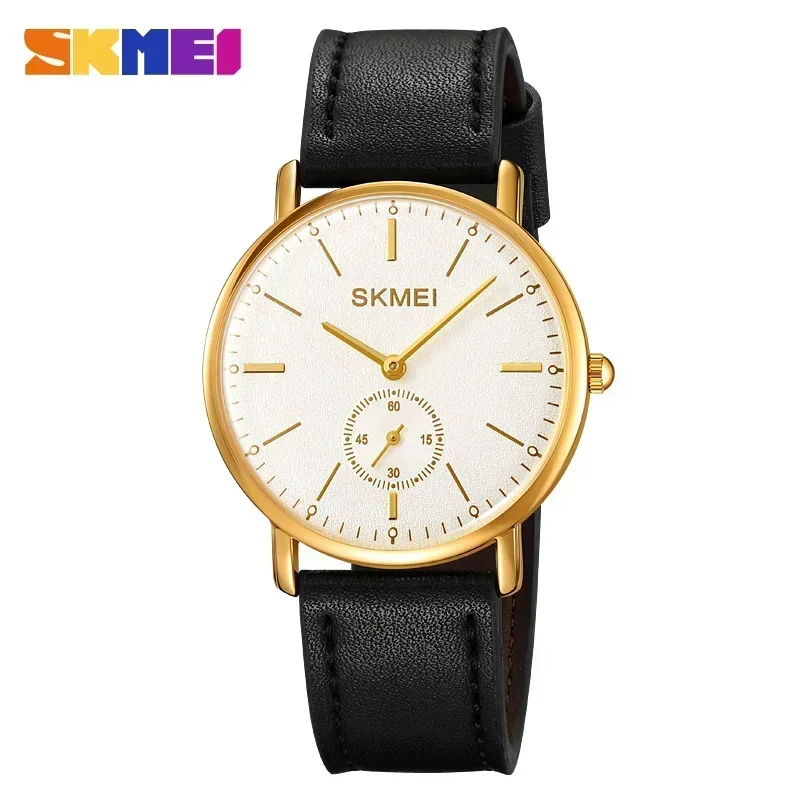 SKMEI 2308 Luxury Waterproof Quartz Watch for Men Chronograph Shockproof Sports Mens Wristwatches Clock Relogio Masculino