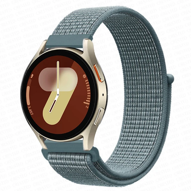 Versatile Nylon Loop Bracelet for Smartwatches - 22mm/20mm Band