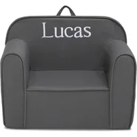 Cozee Chair for Kids -1 Seater Foam Toddler Couch can be Personalized with Name, Has Removable Cover for Easy Machine Washing 1