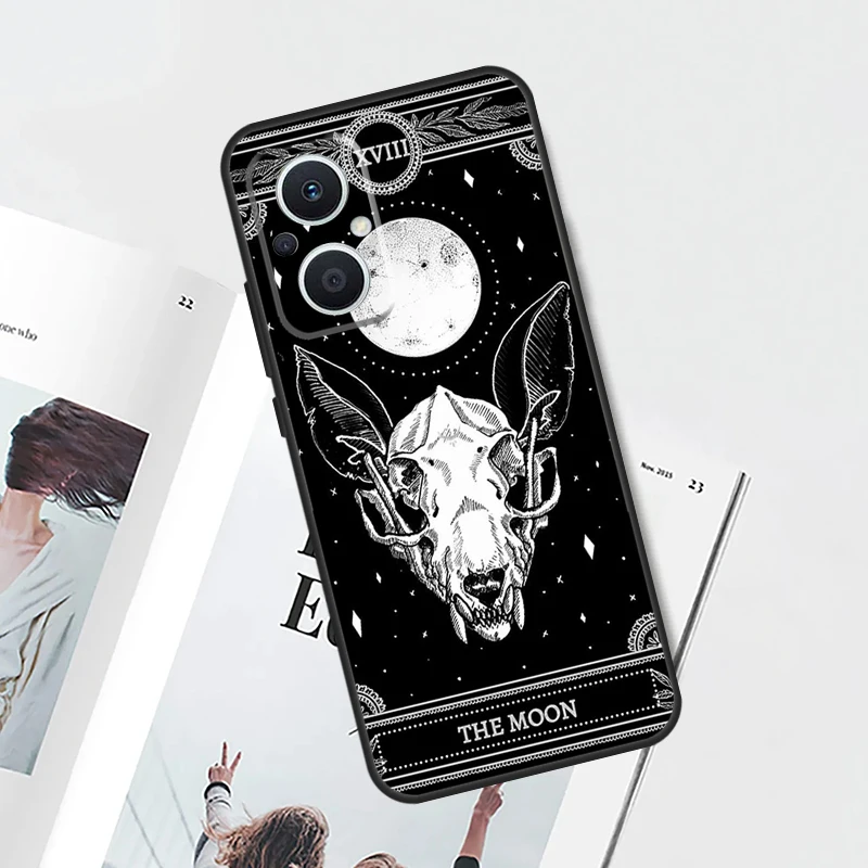Witches Moon Tarot Phone Case - Mystical Design Protective Cover