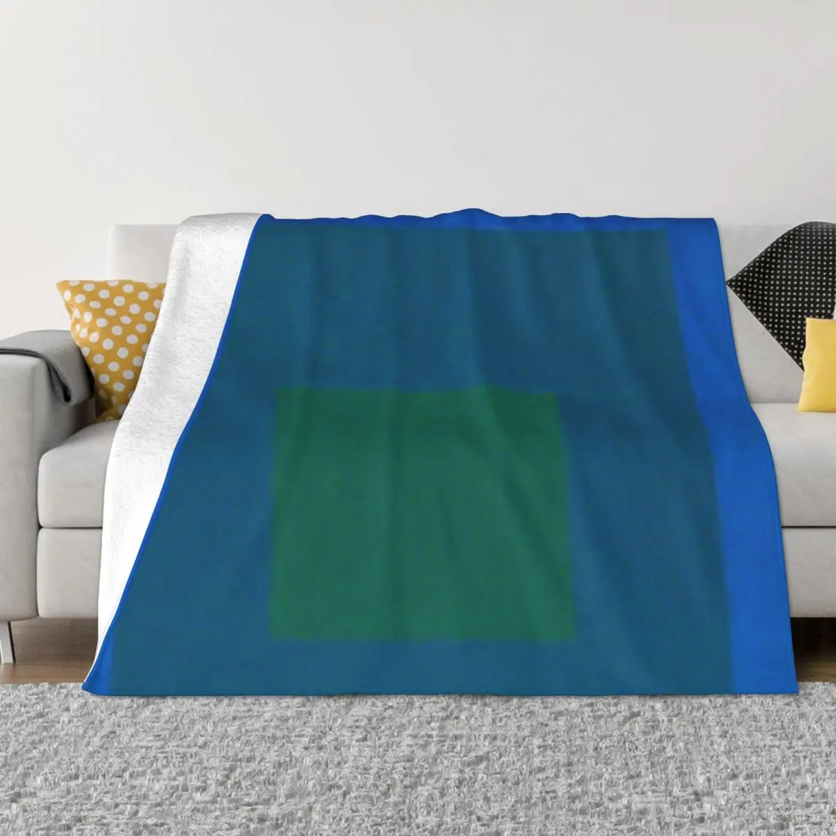 

josef albers - Study for Homage to the Square: Beaming Throw Blanket Comforter valentine gift ideas Blankets