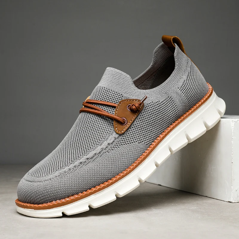 Plus Big Size Men Casual Shoes Casual Sneakers Fashion Sneakers Mesh Shoes Loafers Summer Breathable Light Weight Comfortable For Big Foot 49 50 51 52 53 54