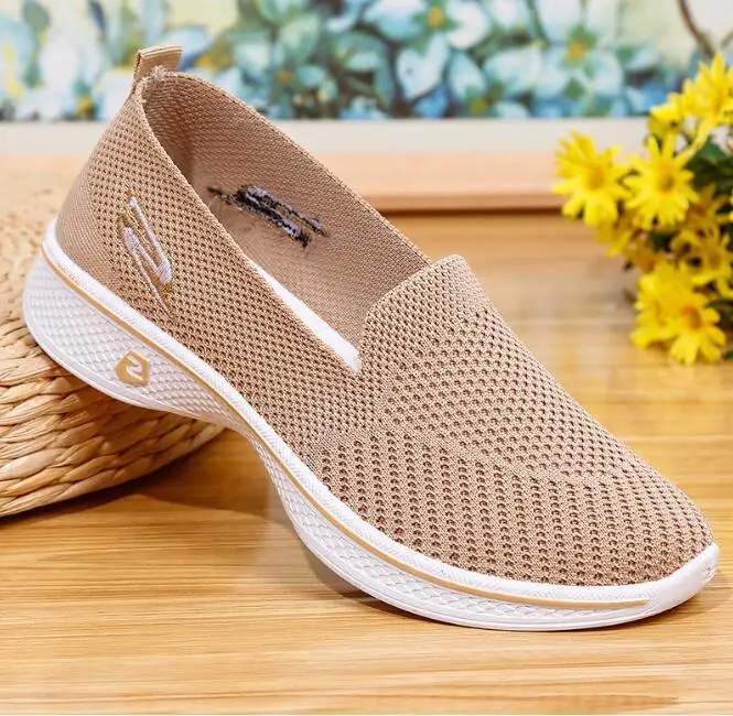 Women Fashion Shoes Flats Laides Breathable Loafers Casual sports shoes Walking Shoes Yoga Shoes  zapatos de mujer 