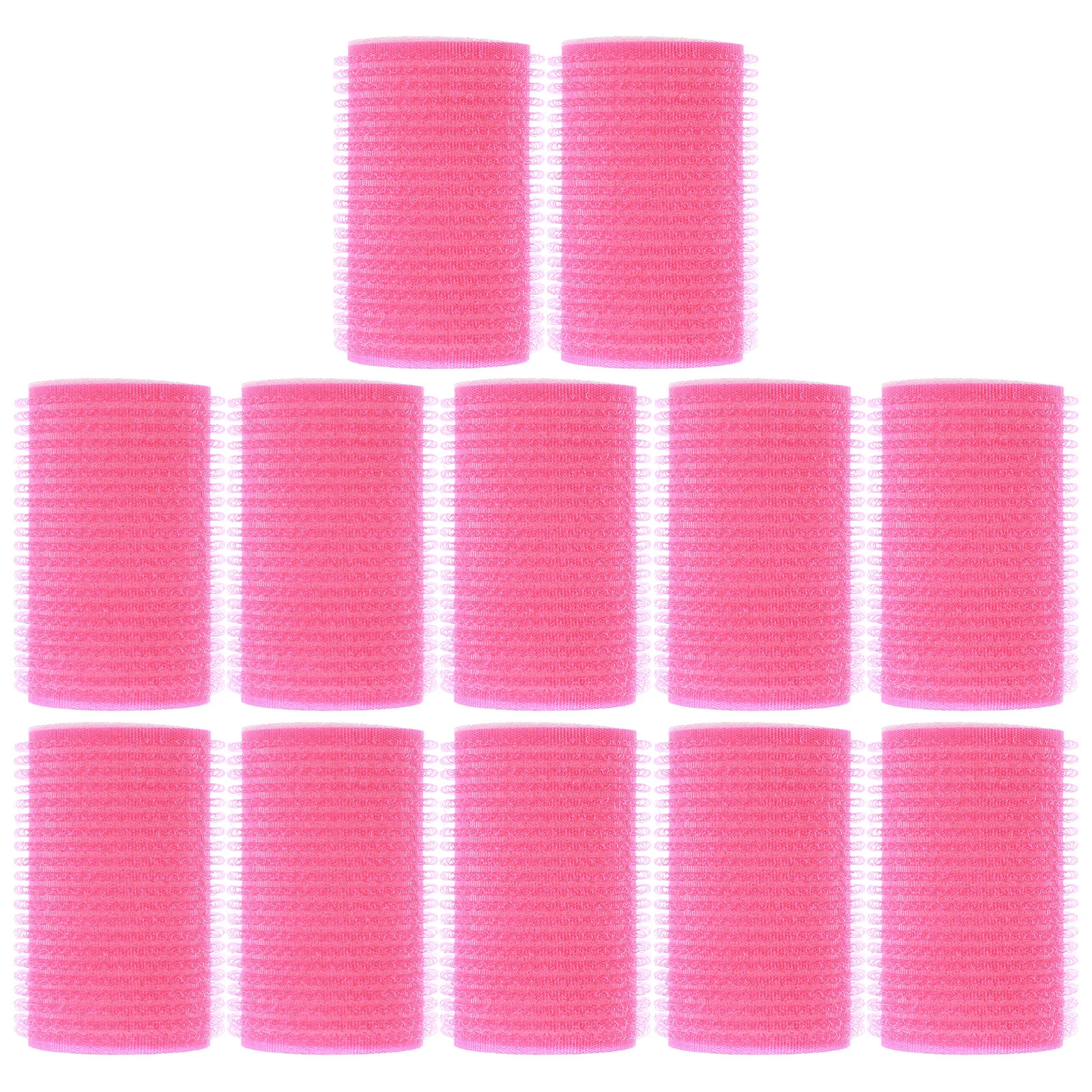 12Pcs Self Adhesive Hair Curler Sponge Rollers Styling Tool Foam Stick Temporary Curls Hair Rollers Salon Accessories
