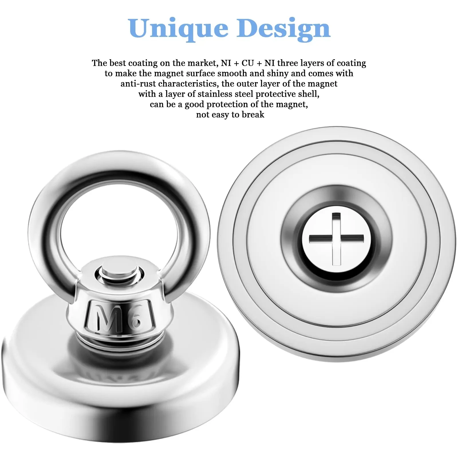Neodymium Magnets Super Magnet Strong Super Powerful Neodymium Magnets N52 Iman Ima Magnetic Fishing Magneat Magnetti Neomidium Imans Search Hook