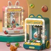Cartoon Automatic Doll Claw Machine Doll Machine Kids Operated Play Game Clip Doll Toys Mini Claw Catch Toy Crane Machines Gift 1
