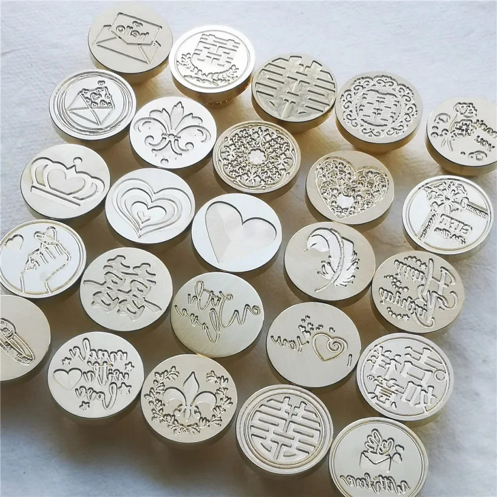 Wax Seal Stamp Wax Seal Stamp Set chinese wax seal stamp xi merry jixiangruyi good luck word with love heart thank you gift ring wedding invitation