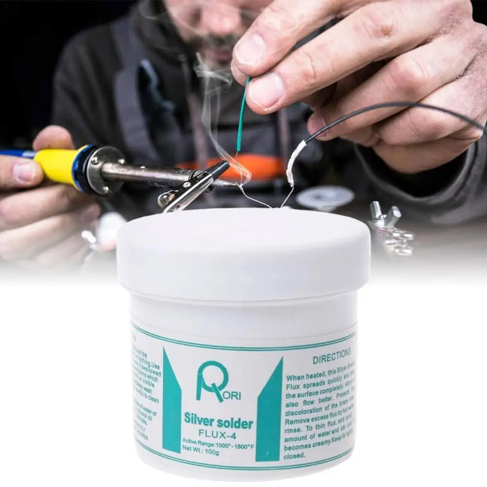100g Solder Paste Flux Silver Brass Brazing Powder For Welding Copper