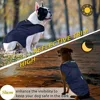 Dogs Waterproof Clothes Pet Raincoat with Reflective Strip Cat Hooded Jacket Raincoat Pet Outdoor Supplies 6