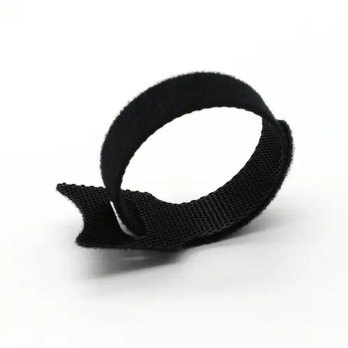 Releasable Cable Ties Wire Organizer Black 15 20 25 30cm Nylon Hook Loop Straps Wrap Zip Bundle Bandage Tie Plastics Fastening - Image 4
