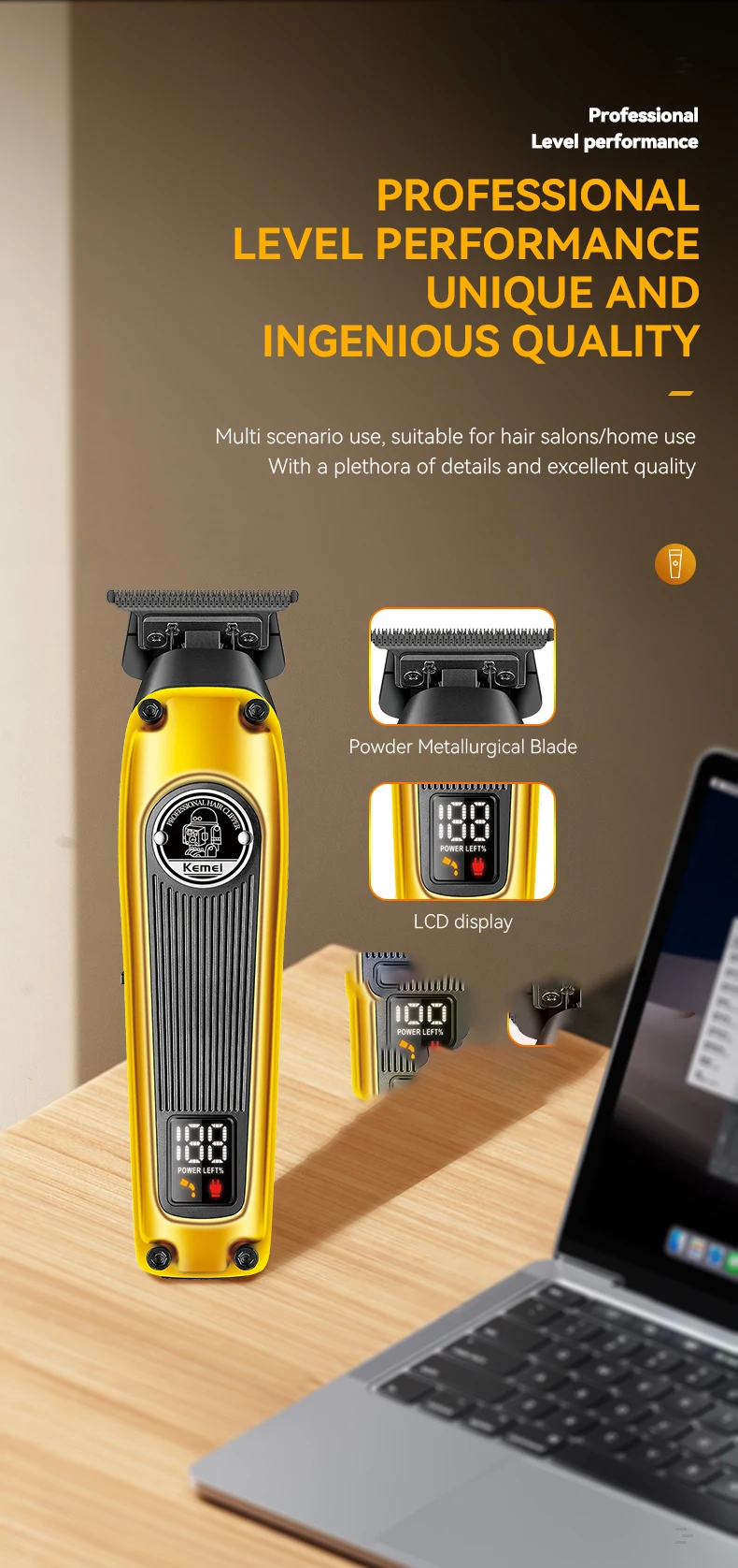 Zero Gapped Edgers, Elétrica Bald Finish Máquina de Corte
