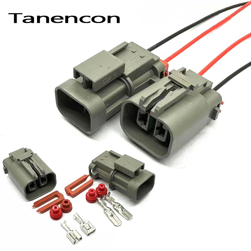 

1 Set 2 Pin H20 Generator Male Female Automobile Wire Heavy Current Connectors MG-MG7 Air Cooler Plug 7122-6224-40 7223-6224-40