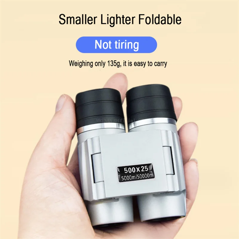 50000M Telescope Auto Focus 500X25 Powerful Binoculars Long Range Professional Mini Portable HD Waterproof Monocular 2