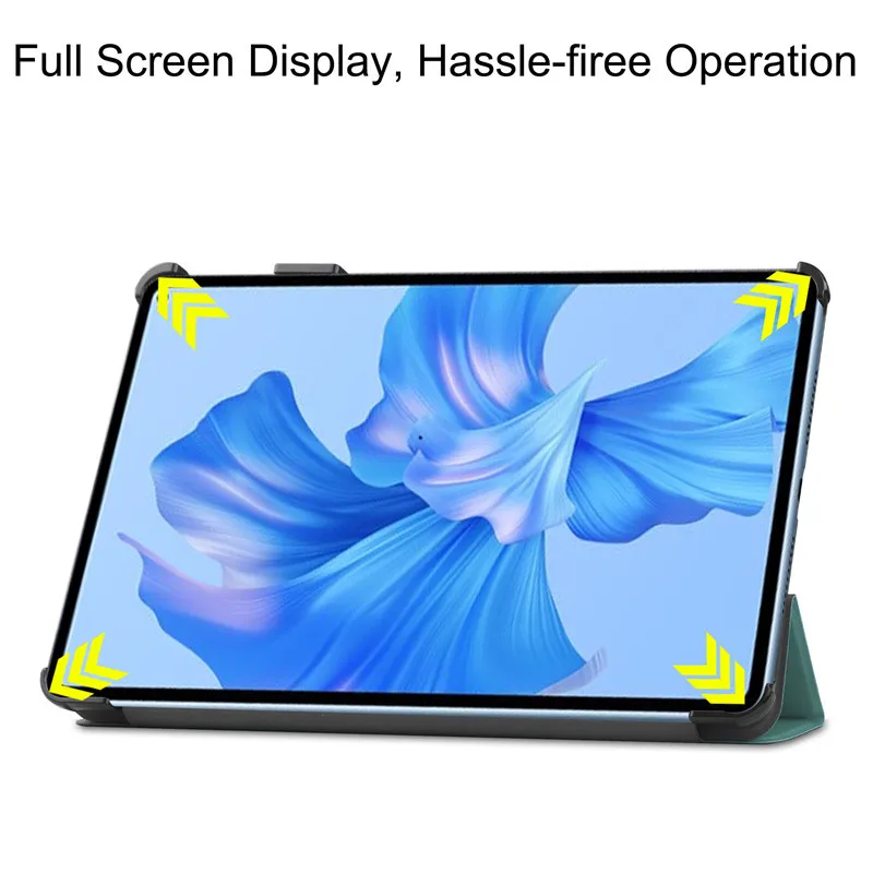 Tablet Fonda per Huawei Matepad Pro 11 Cover 2022 Custodia in pelle Tri Fold per Coque Huawei Matepad Pro 11 2022 Custodia da 11.0 pollici_voghion.com
