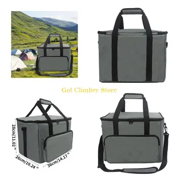 Q84C Water Resistant Carrying Bag for Case for Explorer 1000 Portable Power Station Carrying Bag for Outdoor Camp Easy to Use