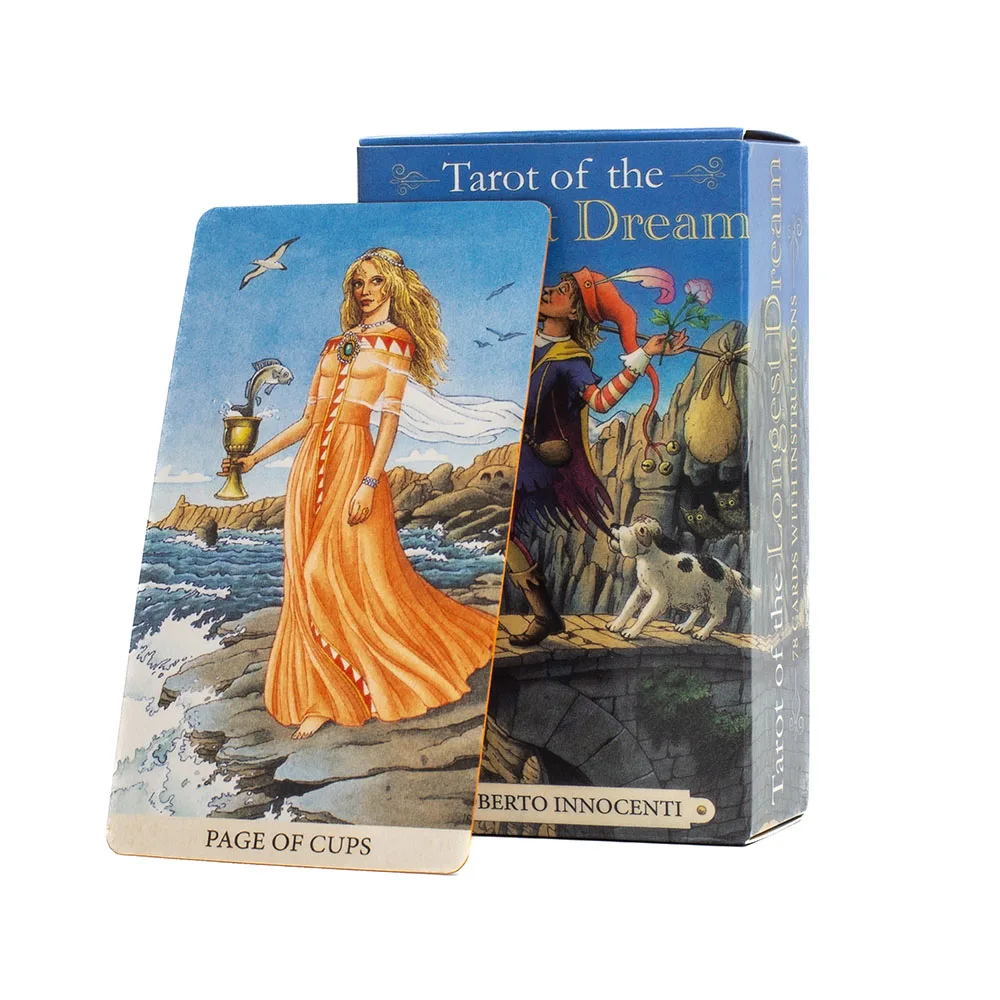 The Longest Dream Tarot Cards 78pcs Deck with Instruction Booklet, Ideal for
 Enthusiasts and Board Game Lovers 2