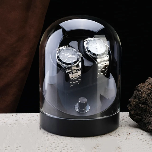 Luxury Automatic Watch Winder Display Mechanical Watches Usb Power  Transparent Rotating Watch Winders Box Solar Case Men Gift - AliExpress