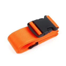 Polyester Adjustable Luggage Strap with Quick - Release Buckle (Orange)