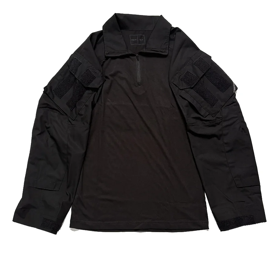 Militärische taktische Jagd-Trainingsuniform für den Outdoor-Sport, taktisches Oberteil aus G3-Froschfell in Schwarz, Kavallerie-Grün-Kampfshirt für Herren – Detail 8