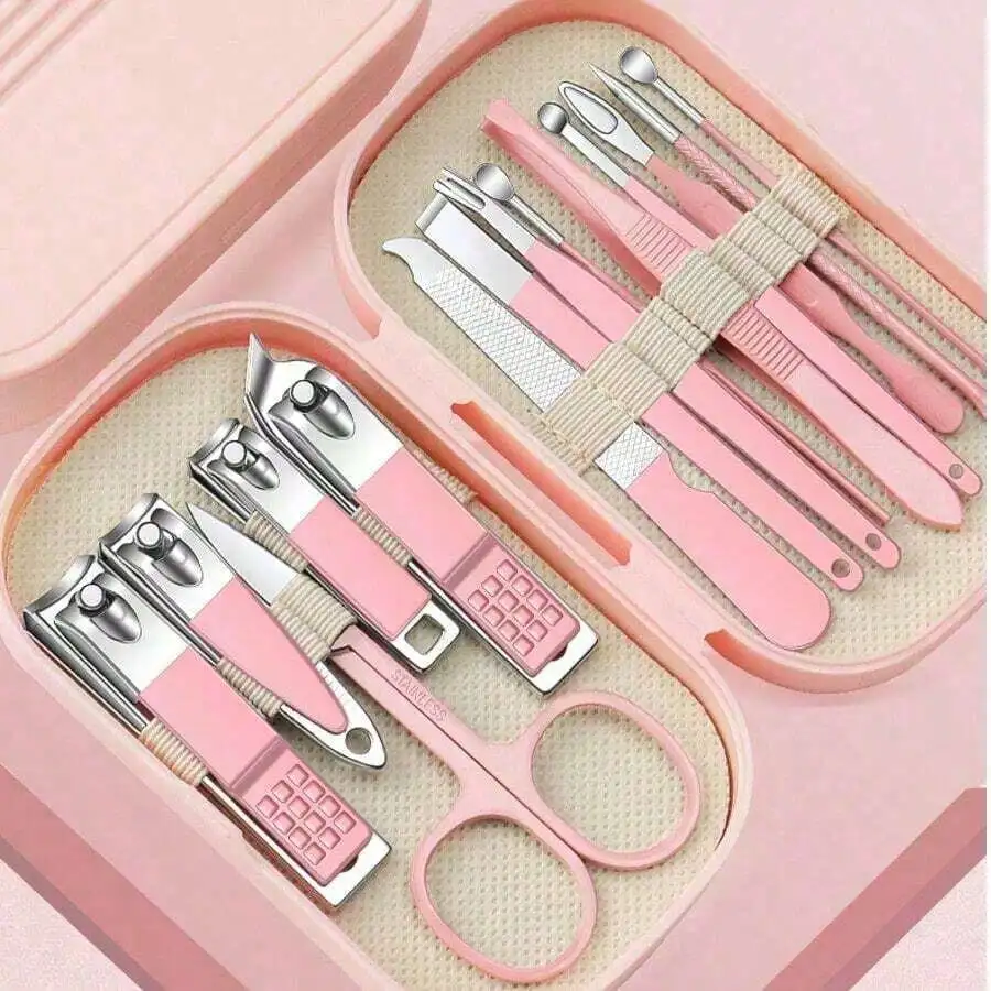 Manicure Set, Women's Grooming Set, Pedicure Set, Nail Clippers, Suitable For Men And Women, Can Be Gifted To Friends Or Parents 2
