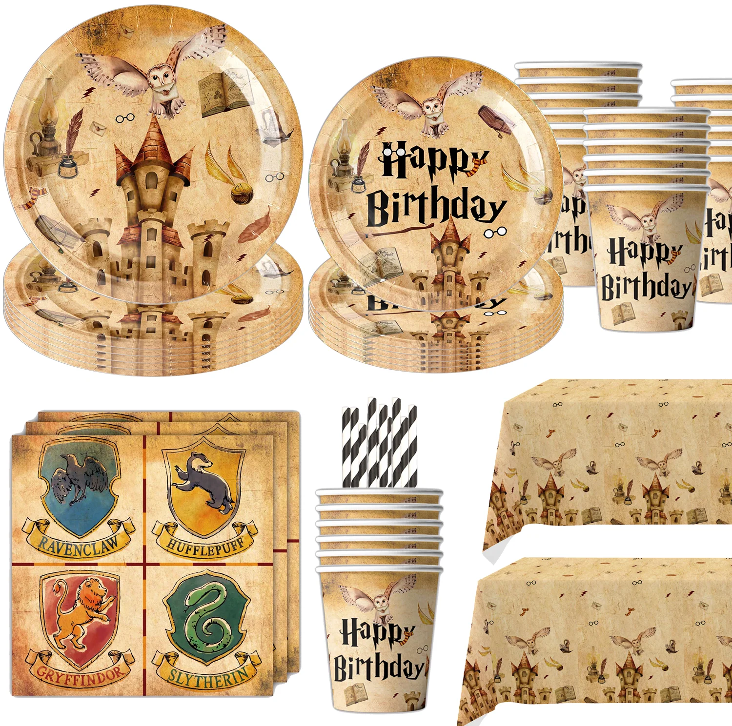 

Cartoon Magician Boys Birthday Party Decoration Magic Party Favors For Girl Balloons Headband Table Cover Cups Baby Shower Gifts