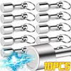 1/10Pcs Neodymium Pocket Keychain Magnets with Iron Ring  for Hanging Key Jewelry Holder Travel Office Magnet Ring Portable Tool 1