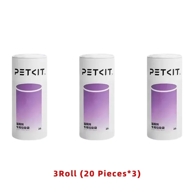 Enhanced Cat Litter Waste Receptacles – Portable Replacement Bags for Self-Cleaning Systems