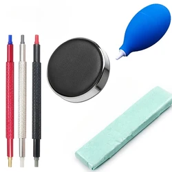 Deluxe Watch Cleaning and Care Kit - Dust Blower, Brush, and Tool Set for Professional Watch Maintenance (6PCS)
