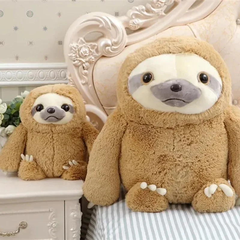 

New 1PC Cute Sloth Plush Toy Doll Movie&TV Stuffed Animal Sloth Doll Children Birthday Gift 40cm/50cm