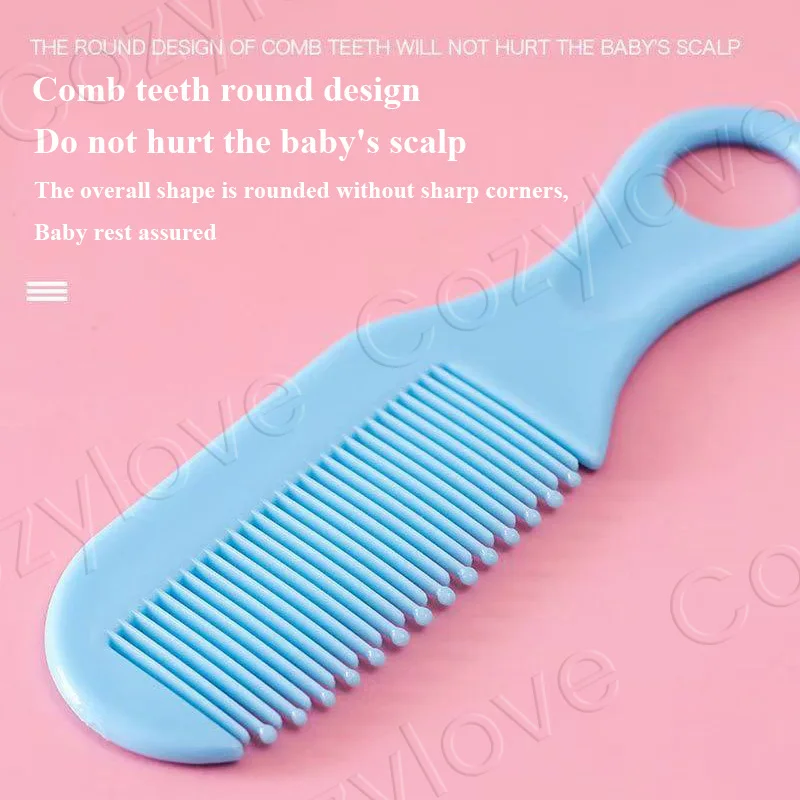Infant Nail Care & Grooming Essentials Kit with Clipper, Scissors, Brush, and Comb