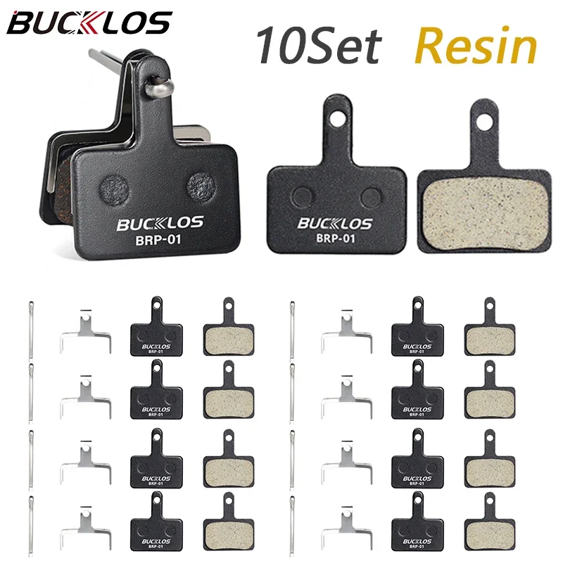 BUCKLOS 송진 자전거 패드, B01S B03S B05S 유압 디스크 브레이크..