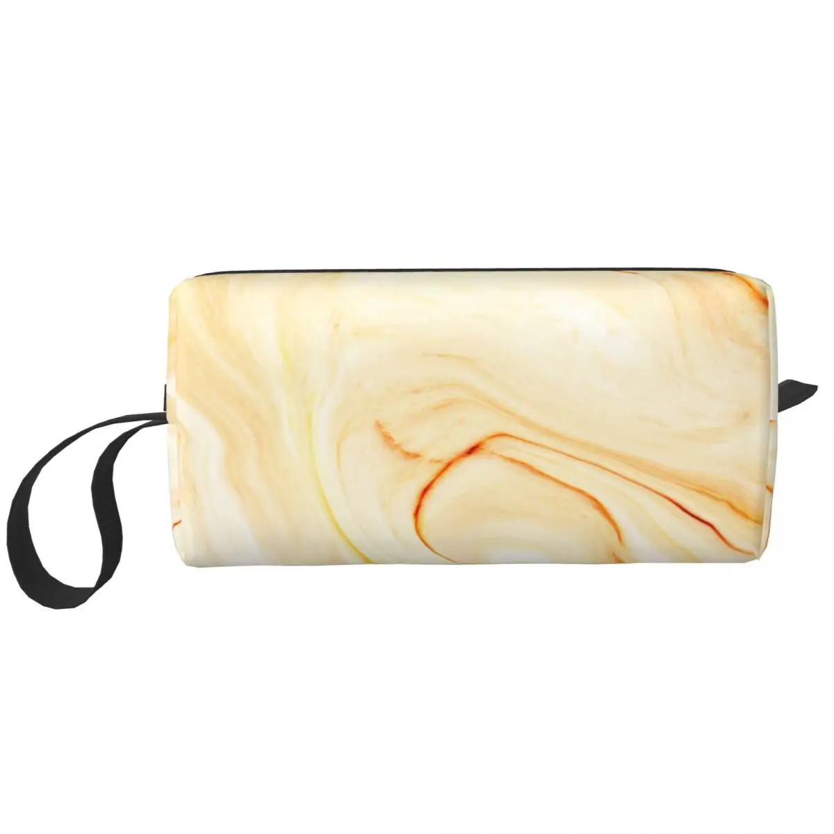 

Роскошная линейная косметичка с золотым мрамором, оранжевая, Золотая мраморная косметичка, дорожная косметичка, органайзер для туалетных принадлежностей для мужчин и женщин