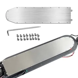 Stainless Battery Bottom Cover With Waterproof Ring For XiaoMi M365/1S/PRO/PRO2 Electric Scooter Plate Screws Parts