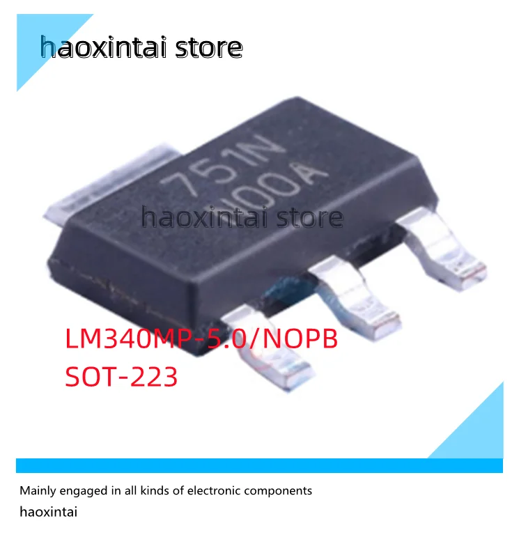 

5PCS LM340MP-5.0/NOPB LM3488MM/NOPB DC-DC control chip up-down linear voltage stabilizing chip