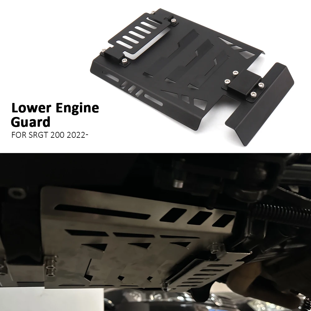 

Motorcycle Engine Lower Base Chassis Guard Protection Cover Skid Plate Belly Pan Protector For Aprilia SRGT200 SR GT 200
