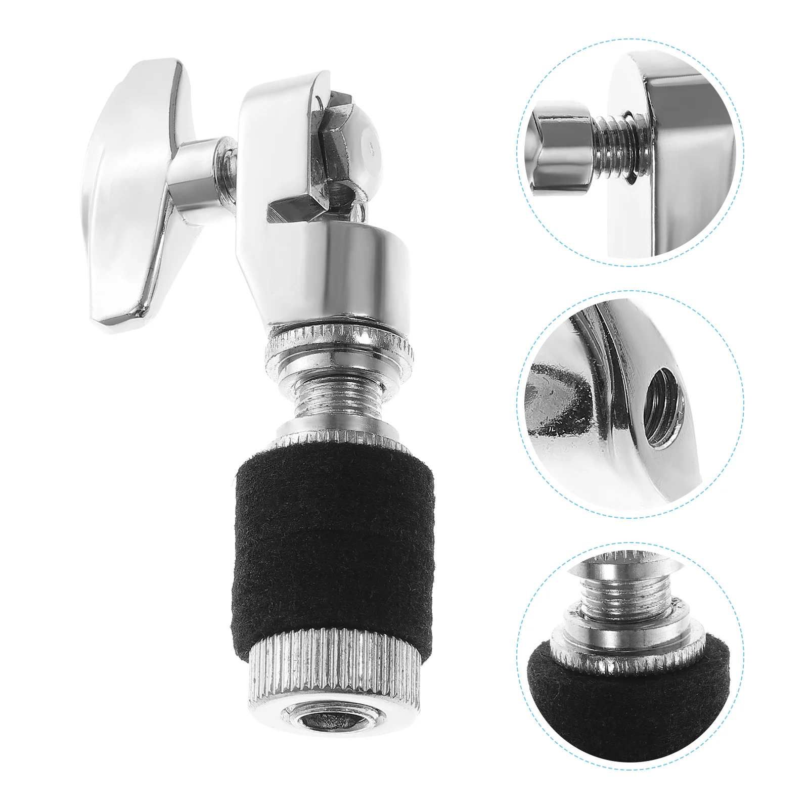 

Hihat Stand Cymbal Holder Metal Drum Partner Hats Practical Hi-hat Clutch Accessory Major Percussion for