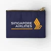 Singapore Airlines  Zipper Pouches Key Underwear Women Pure Cosmetic Small Packaging Wallet Money Bag Storage Pocket Coin Men 1