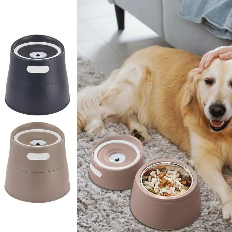 

Dog Bowls Stand Ergonomic Non Slip Ceramic Food Water Dish With Easy Cleaning Food Water Set With Two Bowls For Cats Dogs Pets