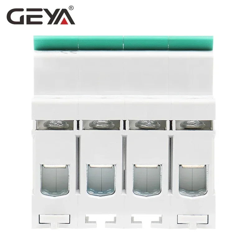 GEYA GYH8 Din 레일 4극 절연 스위치 400V 메인 스위치 63A 100A 125A 절연체 차단기