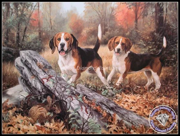 Peinture Diamant Autocollant Animaux - Diy - 5D - Résine - Jouet