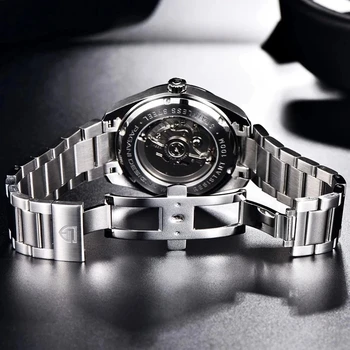 PAGANI DESIGN 40MM A150 Business Men Mechanical Sports Diver Watch Luxury Sapphire Glass Automatic Watches Men Stainless Steel 3